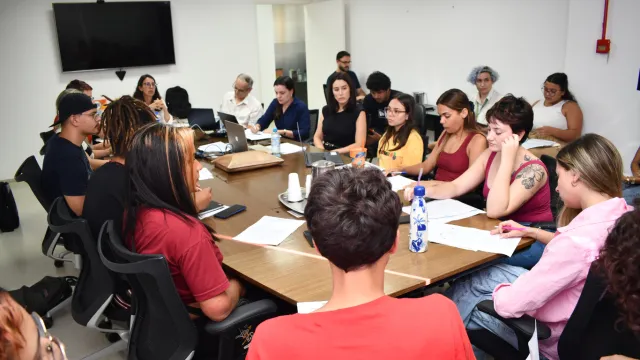 Foto da reunião