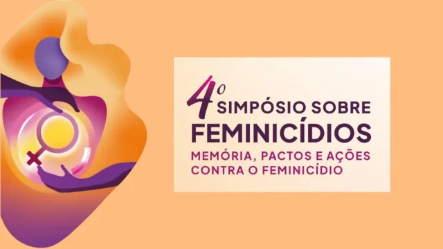 Arte com a silhueta de um mulher segurando o símbolo do sexo feminino