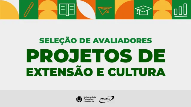 Imagem de divulgação nas cores verde, amarela, laranja e cinza claro