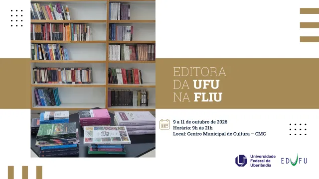 Editora da UFU na FliU. 