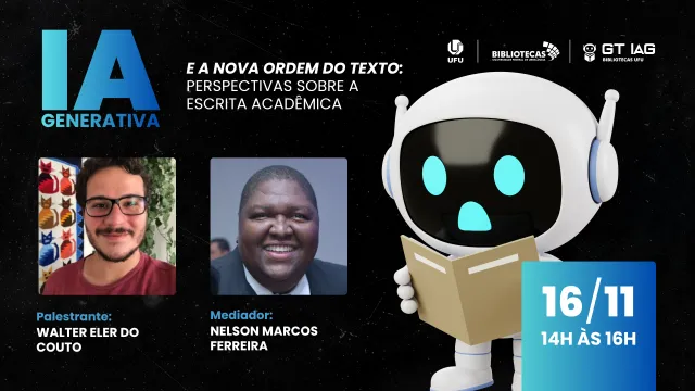 Palestra aborda as perspectivas sobre a escrita acadêmica na era da IA 