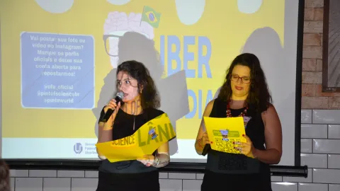 Pint of Science realizado na terça-feira, 8/11, no bar Libertas (fotos: Milton Santos)