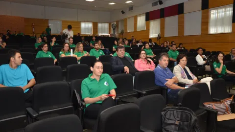 Evento aconteceu no Anfiteatro do Bloco 3Q (Foto: Milton Santos)