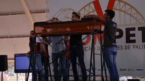 Competição ocorreu no Centro Esportivo do Campus Santa Mônica da UFU (Foto: Milton Santos)