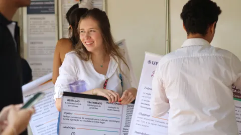 O Seminário de Pesquisa é um espaço de encontro, estudo e reflexão a respeito das pesquisas e das tecnologias desenvolvidas na UFU (foto: Marco Cavalcanti)