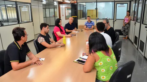 Dirco UFU recebe equipe de comunicação da Universidade Federal de Catalão (Milton Santos)