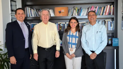 Seminário sobre inteligência artificial e educação (Foto: Milton Santos)