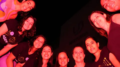 Integrantes da Liga Acadêmica de Genética Médica (fotos: Marco Cavalcanti)