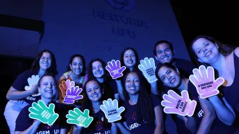 Integrantes da Liga Acadêmica de Genética Médica (fotos: Marco Cavalcanti)