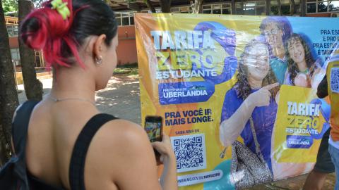 Campanha "Tarifa Zero" no Campus Santa Mônica