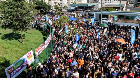 Processo seletivo tem 21.037 inscritos para os cursos de graduação (foto: Marco Cavalcanti)
