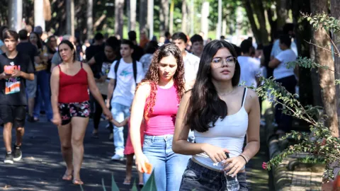 Processo seletivo tem 21.037 inscritos para os cursos de graduação (foto: Marco Cavalcanti)