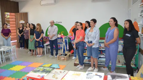 Inauguração da brinquedoteca do Curso de Pedagogia (Fotos: Milton Santos)