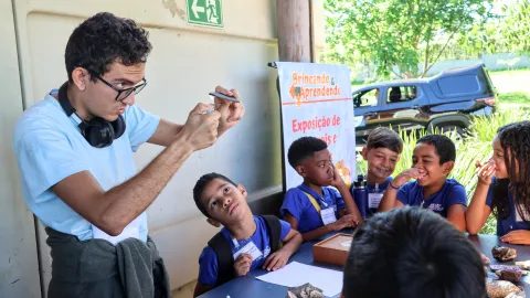 O Brincando e Aprendendo é aberto à população em geral (foto: Marco Cavalcanti)