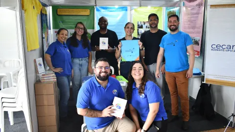 Mostra de projetos do I Encontro de Extensão da Pós-Graduação da UFU (Fotos: Milton Santos)
