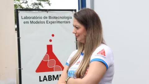 Visita das crianças