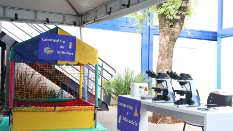 Visita das crianças