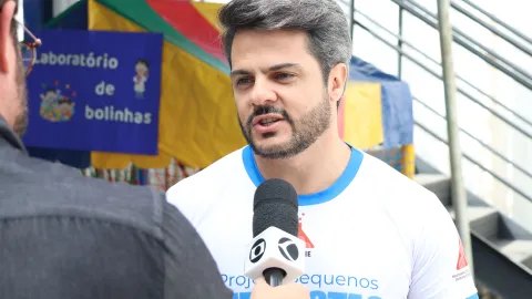 Visita das crianças