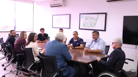 Assinatura da parceria