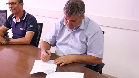 Assinatura da parceria