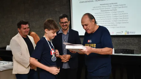 Cerimônia de Premiação da Olimpíada Brasileira de Educação Financeira (Fotos: Milton Santos)