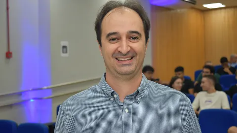 Aula Inaugural do curso Bacharelado em Inteligência artificial (Foto: Milton Santos)