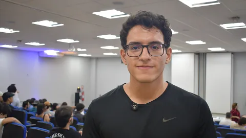 Aula Inaugural do curso Bacharelado em Inteligência artificial (Foto: Milton Santos)