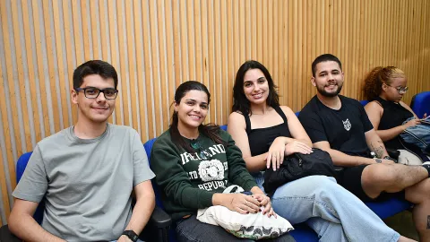 Aula Inaugural do curso Bacharelado em Inteligência artificial (Foto: Milton Santos)