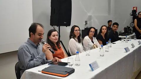 Aula Inaugural do curso Bacharelado em Inteligência artificial (Foto: Milton Santos)