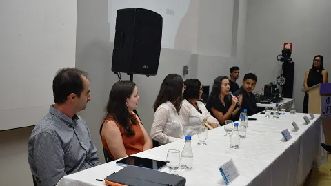 Aula Inaugural do curso Bacharelado em Inteligência artificial (Foto: Milton Santos)