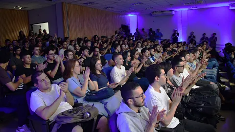 Aula Inaugural do curso Bacharelado em Inteligência artificial (Foto: Milton Santos)