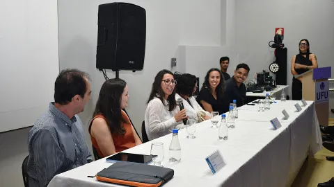 Aula Inaugural do curso Bacharelado em Inteligência artificial (Foto: Milton Santos)