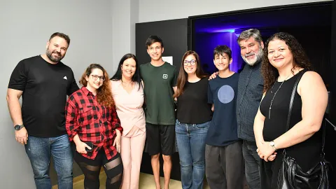 Aula Inaugural do curso Bacharelado em Inteligência artificial (Foto: Milton Santos)