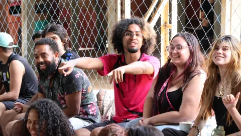 Imagens das atividades que aconteceram durante o sábado