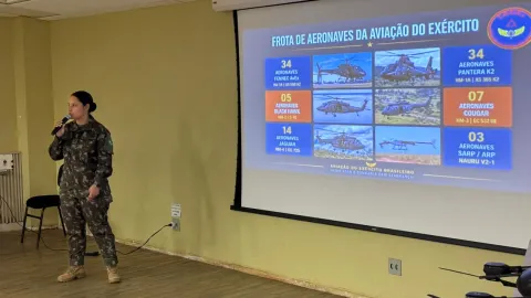 Fotos das apresentações da Aeroweek