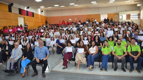Entrega de Selos ODS (Fotos: Milton Santos)