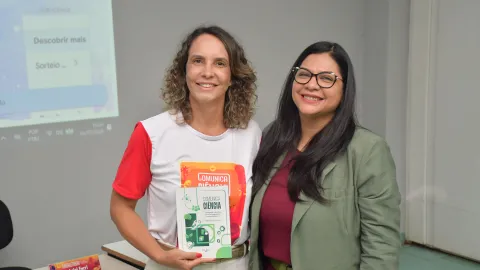 Sorteio do Manual Comunica Ciência
