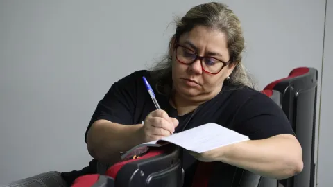Participante da oficina