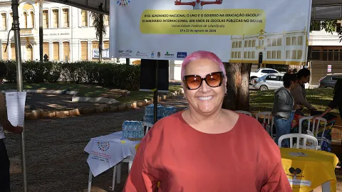 Aula pública promovida é pela UFU em Uberlândia (Foto: Milton Santos)