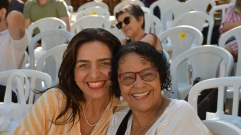 Aula pública promovida é pela UFU em Uberlândia (Foto: Milton Santos)