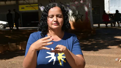 Aula pública promovida é pela UFU em Uberlândia (Foto: Milton Santos)