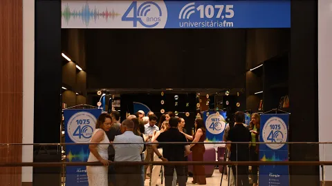 40 anos da Rádio Universitária - FM 107.5 (Foto: Milton Santos) 