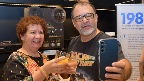 40 anos da Rádio Universitária - FM 107.5 (Foto: Milton Santos) 