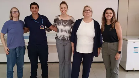 Visita CDHIS/ UFU - Profissionais de Frutal