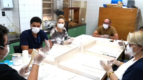 Visita CDHIS/ UFU - Profissionais de Frutal