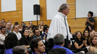 Cerimônia de posse de Carlos Henrique de Carvalho no cargo de reitor da UFU (foto: Marco Cavalcanti)