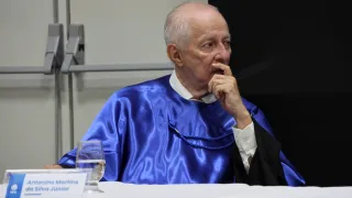 Cerimônia de posse de Carlos Henrique de Carvalho no cargo de reitor da UFU (foto: Marco Cavalcanti)