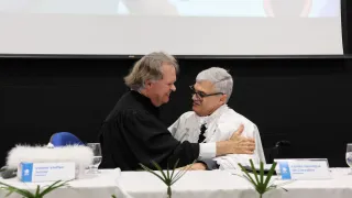 Cerimônia de posse de Carlos Henrique de Carvalho no cargo de reitor da UFU (foto: Marco Cavalcanti)