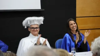 Cerimônia de posse de Carlos Henrique de Carvalho no cargo de reitor da UFU (foto: Marco Cavalcanti)