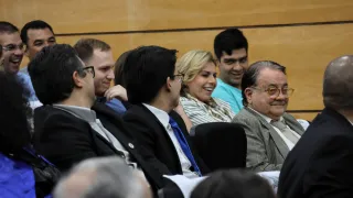 Cerimônia de posse de Carlos Henrique de Carvalho no cargo de reitor da UFU (foto: Marco Cavalcanti)